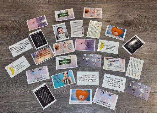 YMA Connection Cards - Never give up xxx