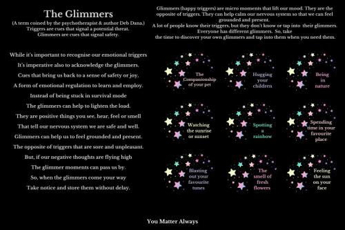 Look for the Glimmers